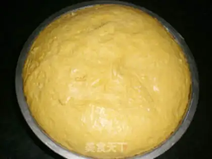 Make Pumpkin bean paste bun step 6