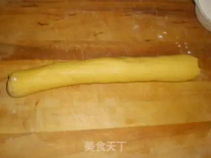 Make Pumpkin bean paste bun step 7