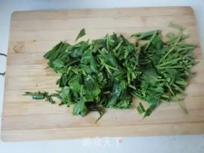 Make Chinese toon pancake with scallion oil step 0