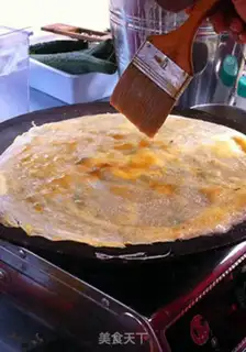Make Home-made pancakes and fruits step 6