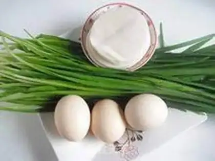 Make skirt leek dumplings step 0