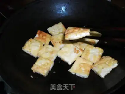 Make Iron plate roasted tofu step 4