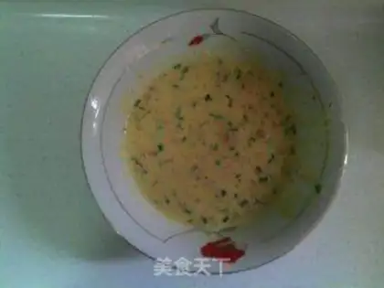 Make Eggs Pancakes with Scallion Flavor step 3