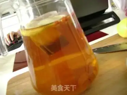 Make Lemon salty kumquat grapefruit tea step 3