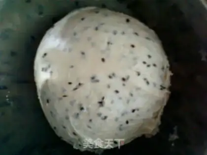 Make Black sesame toast step 2