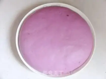Make Purple sweet potato cake step 5