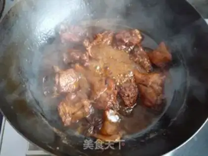 Make Roasted duck with flower carving step 6