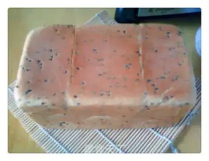 Make Black sesame toast step 7