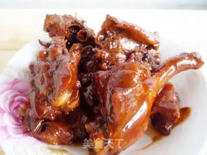Make Roasted duck with flower carving step 8