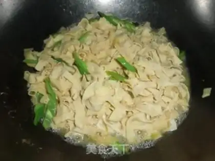 Make Pepper and bean skin step 9