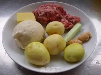 Make Zhixin meatball step 0