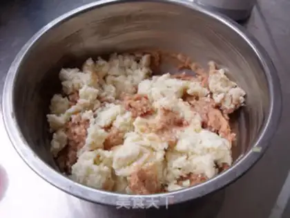 Make Zhixin meatball step 3