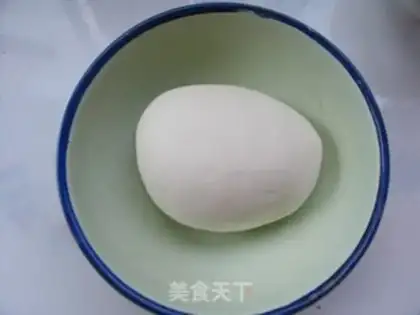 Make Steamed buns with mushroom and fresh meat step 9