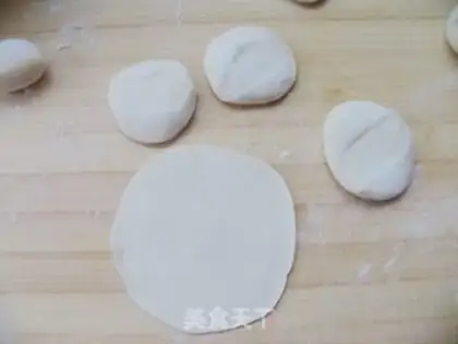 Make Steamed buns with mushroom and fresh meat step 11