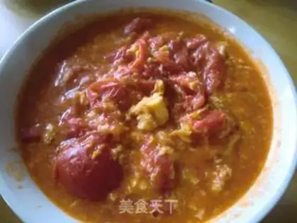 Make Mixed noodles with tomatoes, eggs and vegetables step 9