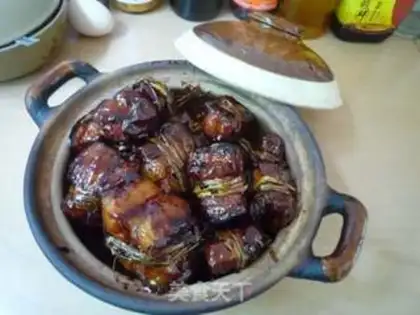 Make Pork tied with straw step 6
