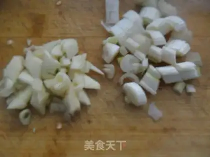 Make Little dried fish with green pepper step 2