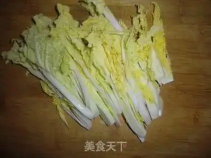 Make Serve soup with baby vegetables step 2