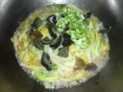 Make Serve soup with baby vegetables step 9