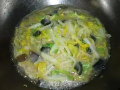 Make Serve soup with baby vegetables step 10