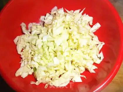 Make assorted vegetable pancakes step 1