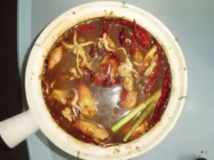 Make Spicy roasted squid step 3