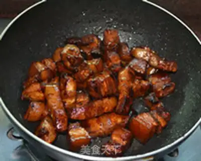 Make braised pork step 4