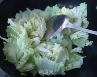 Make Vinegar Chinese cabbage step 3