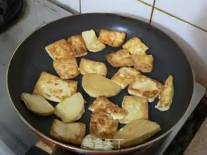 Make Pan-fried tofu step 4