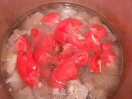 Make Stewed beef brisket with tomato step 4