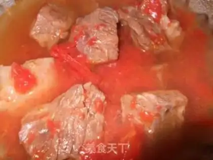 Make Stewed beef brisket with tomato step 5