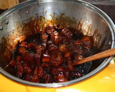 Make braised pork step 8