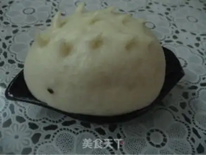 Make Hedgehog Bean Bun step 7