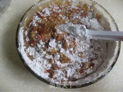 Make Strawberry muffin cake step 12