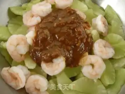 Make Shrimp and sesame sauce lettuce step 7