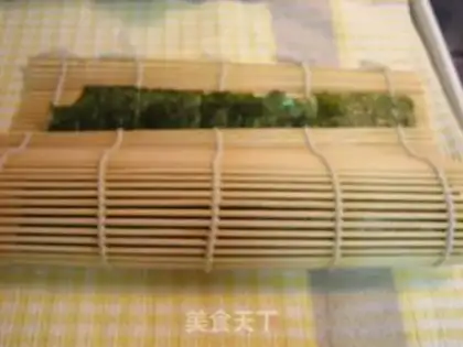 Make Water drop sushi step 6