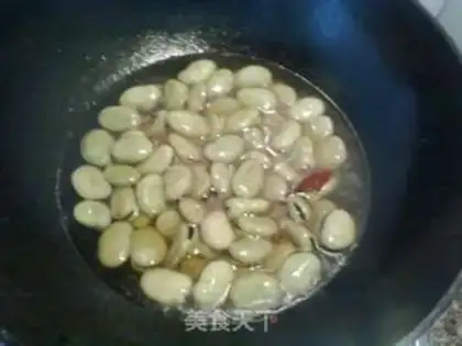 Make Spiced stewed broad beans step 4