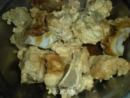 Make Braised Dragon Bone step 6