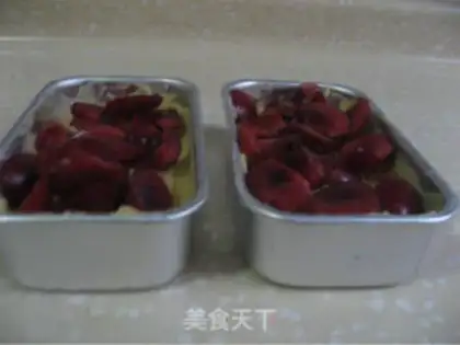 Make Crispy cherry cake step 14