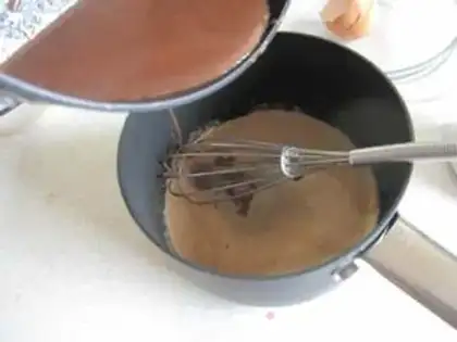 Make chocolate mousse step 3
