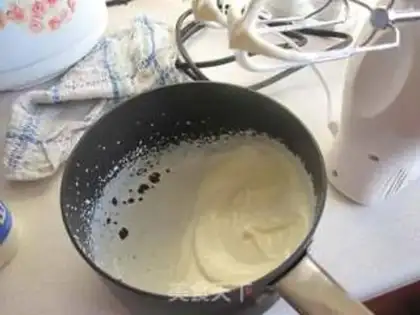 Make chocolate mousse step 5