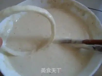 Make fried onion rings step 2