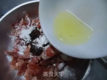 Make Water cabbage sand tea mutton step 1