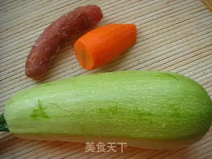 Make vegetable cake step 4
