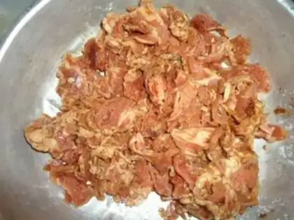 Make Water cabbage sand tea mutton step 4