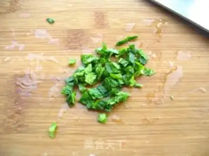 Make Mint egg cake step 4