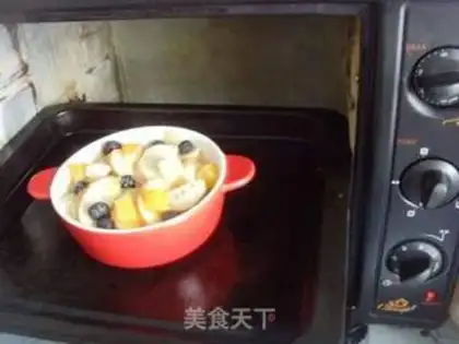 Make Fruit bread pudding step 5