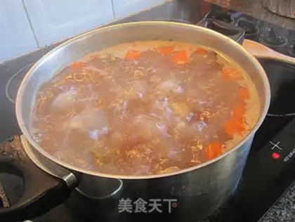 Make Rosemary mixed vegetables and sheep bone soup step 10