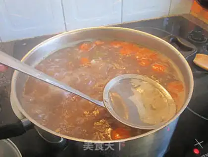 Make Rosemary mixed vegetables and sheep bone soup step 11