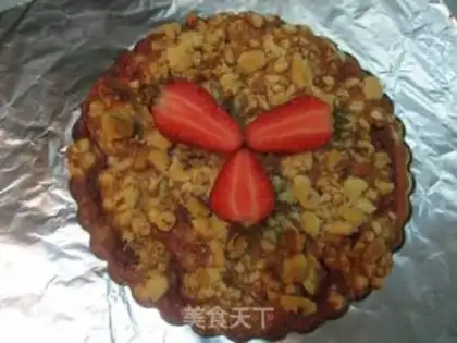 Make Crispy strawberry pie step 33
